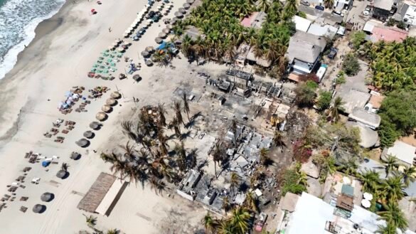 El incendio devastó cerca de 70 establecimientos